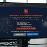 your ip has been temporarily blocked