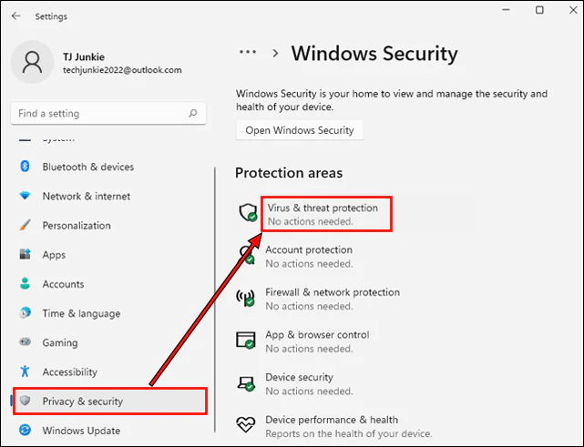 Turn Off Antivirus and Firewall Temporarily