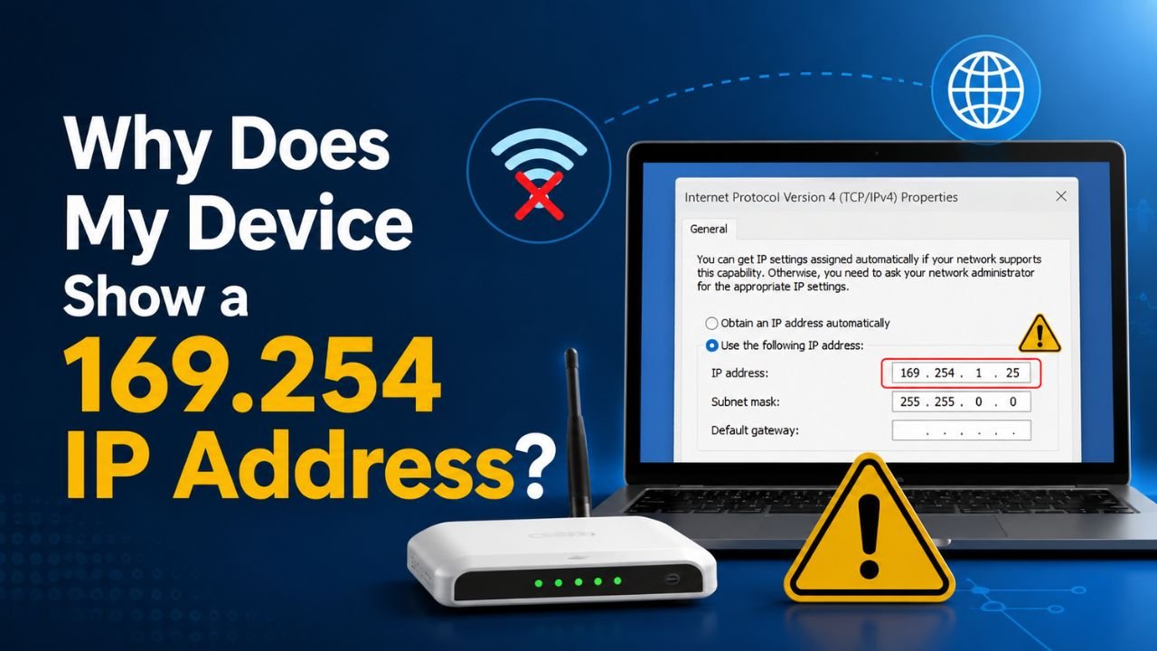 Why Does My Device Show a 169.254 IP Address? 