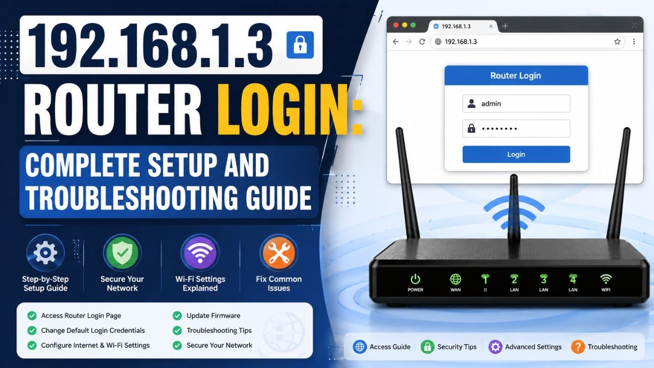 192.168.1.3 Router Login: Complete Setup and Troubleshooting Guide