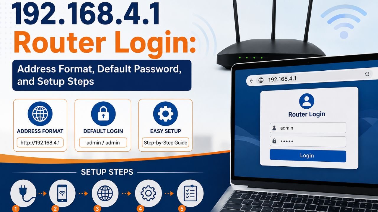 192.168.4.1 Router Login: Address Format, Default Password, and Setup Steps