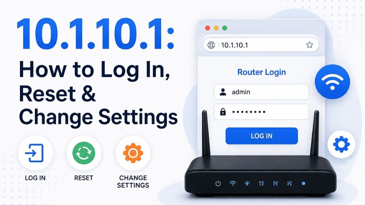 10.1.10.1: How to Log In, Reset & Change Settings