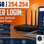 192.168 l 254.254 Router Login: Access Steps, Default Password and Fixes