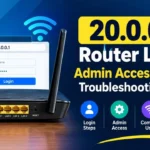 20.0.0.1 Router Login, Admin Access, Uses & Troubleshooting Guide