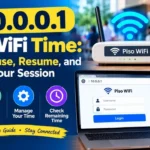 10.0.0.0.1 Piso WiFi Time: Pause, Resume & Admin Guide (2026)