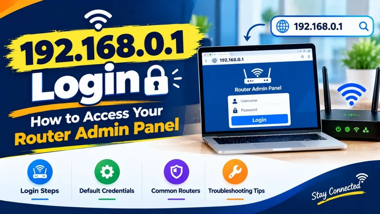 192.168.0.1 Router Login: How to Access, Password & Setup Guide